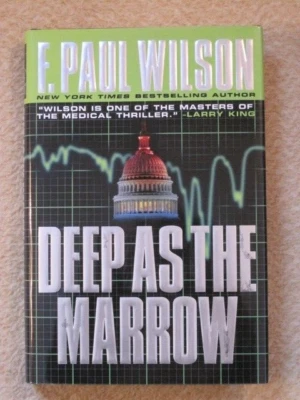 F. Paul Wilson – Deep as the Marrow – SIGNED First Edition HardCover - Image 1 of 4