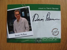 Autograph Card CSI David Berman 120