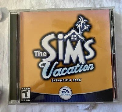 THE SIMS VACATION Expansion Pack TRAVEL holiday GETAWAY family game night - Image 1 of 4