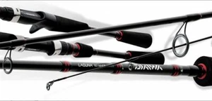 Ultralight Black Finish Laguna Spinning Rod~Split Grip~Choose Size - Picture 1 of 2