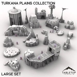 Colección Turkana Plains - MCP Tabletop Terrain - Imagen 1 de 10