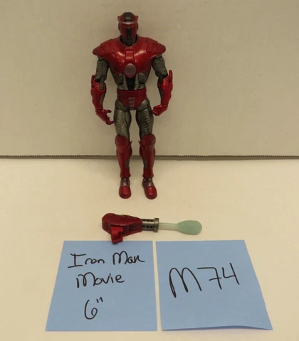 Crimson Dynamo 2010 Iron Man Movie 2 MARVEL LEGENDS Loose COMPLETE M74 Cover