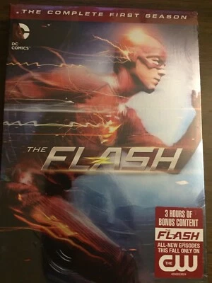 New The Flash Complete First Season Sealed One w/ 3 Hours of Bonus Content Dc  - Image 1 of 2