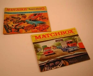 Vintage Original Matchbox 1969 & 1970 Collectors Catalog both are in near MINT - Picture 1 of 3