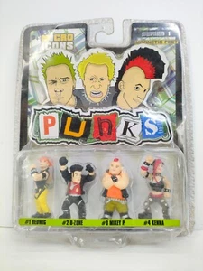 Micro Icons Punks Series 1 Magnetic Feet 4 Figures #1-4 Sealed - Picture 1 of 4
