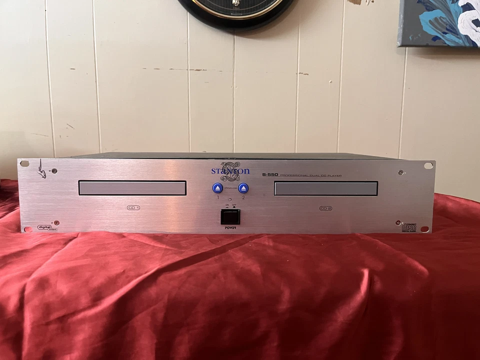 Stanton S-550 Dual CD Player *Player Only* *UNTESTED* - Image 1 of 4