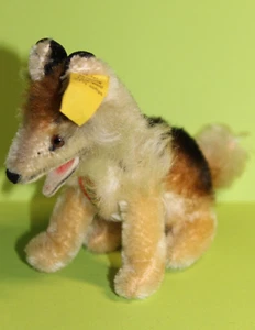 Steiff® Hund Collie KFS 3312,90 60er schöner Zustand 12 cm - Bild 1 von 3