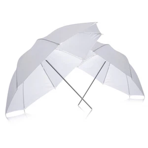 NEEWER 2 Packs 83cm Photography Studio Flash Translucent White soft Umbrella - Picture 1 of 7