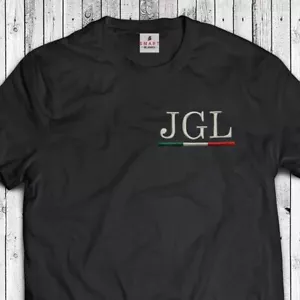 JGL COSIDO - 701 Camiseta Bordada Narcos México Corridos Camisa El Nini IAG - Imagen 1 de 4