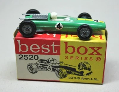 Originale BEST BOX Nº 2520 LOTUS FORMULA I - 3L. Auto da corsa con scatola - Immagine 1 di 4