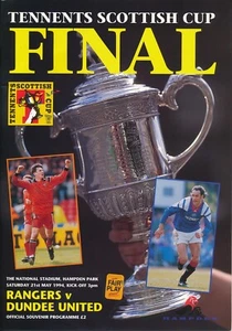 FINAL COPA ESCOCESA 1994 Rangers v Dundee United - Imagen 1 de 1