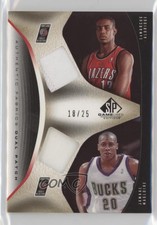2006-07 SP Game Used Edition /25 LaMarcus Aldridge #AFD-MA Rookie Dual Patch RC