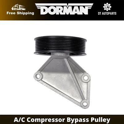 For 1997-2001 Ford F-150 Dorman A/C Compressor Bypass Pulley 1998 1999 2000 - Image 1 of 4