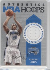 2013-14 NBA Hoops Authentics Memorabilia DeQuan Jones #7