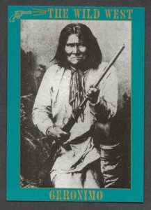 1994 COLLECTIBLE IMAGERY Wild West Promos #3 of 4 Goyathlag Geronimo MINT A - Picture 1 of 2