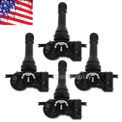 Set of 4 For Nissan Altima Rogue 40700-4CB0B TIRE PRESSURE SENSOR TPMS 433MHz - Image 1 of 4
