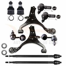 Front Control Arms Ball Joints Tie Rods Sway Bars Set Kit for 01-05 Honda Civic