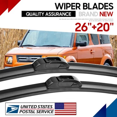 Limpiaparabrisas de 26" y 20" calidad OEM para Toyota Highlander Sienna Mirai Foto 1 de 4