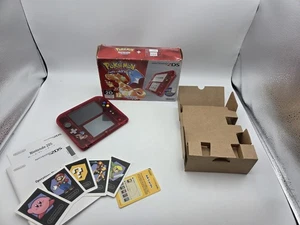 Nintendo 2DS Pokemon Red Charizard - Console Special Edition Boxed UK Edition - Picture 1 of 24