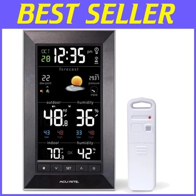 Digital Vertical Weather Forecaster with Indoor/Ou - Image 1 of 4