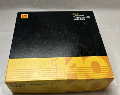 Kodak Carousel Transvue 140 Slide Tray B140T – In Original Factory Box - Image 1 of 4