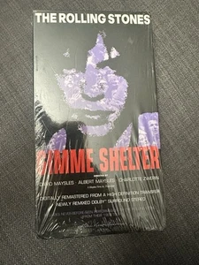 Rare The rolling Stones gimme shelter VHS 2000 Sealed - Picture 1 of 9