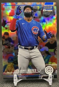 2022 Topps Stadium Club Chrome FRANMIL REYES Blue /199! - Chicago Cubs - Picture 1 of 2