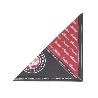 Indian Motorcycle Be Legendary Bandana, Black/Red - Image 1 of 2