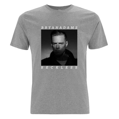 Bryan Adams Reckless Grey autorizzato Uomo maglietta - Imagen 1 de 4