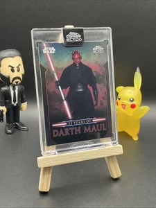 2024 Star Wars Chrome Black 25 Years Of Darth Maul Refractor #DM-4 - Bild 1 von 2