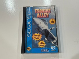 Tomcat Alley (Sega CD, 1994) CIB Complete in Box with Manual Tested EX+/NM
