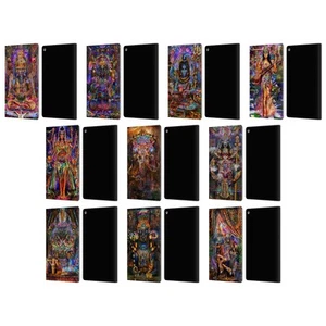 OFFICIAL JUMBIE ART GODS AND GODDESSES LEATHER BOOK WALLET CASE FOR AMAZON FIRE - Picture 1 of 16