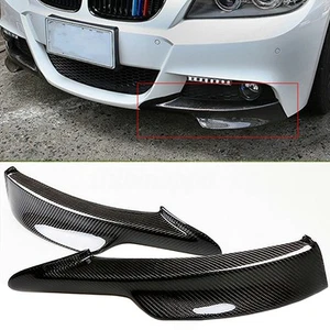Fit for 3 Series E90 E91 M-Tech Bumper Splitter Addon Valance Lip Apron Spoiler - Picture 1 of 2