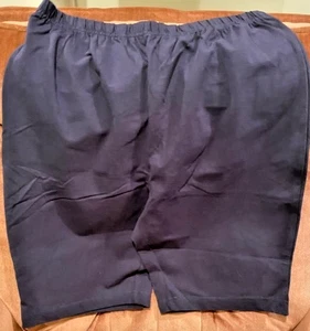 N-WOMAN WITHIN TÜRKIS SHORTS-WEICHE STRETCHIGE BAUMWOLLE-ÜBERZIEHEN-ELASTISCHER BUND-PLUS-18/20 - Bild 1 von 4