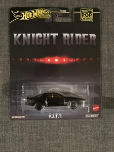 2025 Mattel Hot Wheels Premium Pop Culture Knight Rider K.I.T.T. Auto - Bild 1 von 2