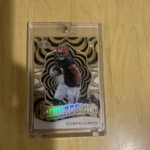 !!! BIJAN ROBINSON 2023 ILLUSIONS #12 FUNKADELIC BLACK /50 RC FALCONS !!! - Picture 1 of 2