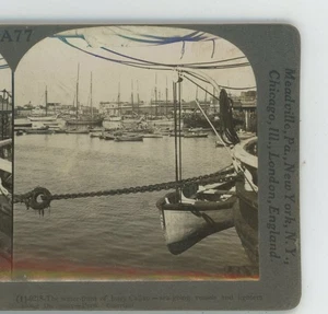 Waterfront of Busy Callao Peru Keystone Stereoansicht - Bild 1 von 2