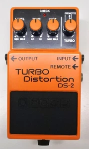 BOSS DS-2 TURBO Distortion Guitar Effects Pedal MIJ #226 with Box DHL or EMS - Picture 1 of 13