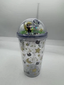 Sailor Moon Luna und Artemis Glitzer Becher mit Deckel und Strohhalm - Bild 1 von 9