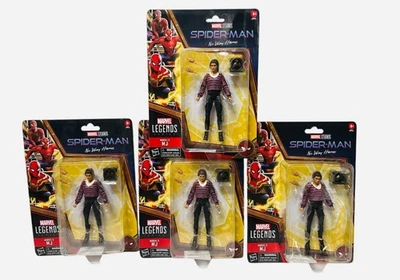 Marvel Legends Spider-Man No Way Home MJ Lote de 4 figuras de acción Zendaya Foto 1 de 4