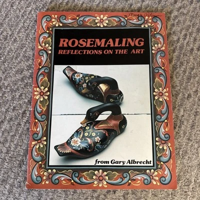 Rosemaling Reflections on the Art from Gary Albrecht 1985 - Image 1 of 3