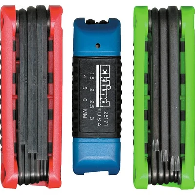 EKLIND 25024 Ergo-Fold Fold-up Inch / MM Hex Key allen wrench & TORX star Com... - Image 1 of 4