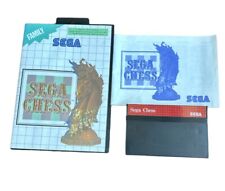 Boxed, Sega Chess Master System Game - Complete With Manual