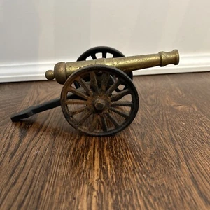 Vintage Brass & Cast Iron, Model Cannon - Picture 1 of 7