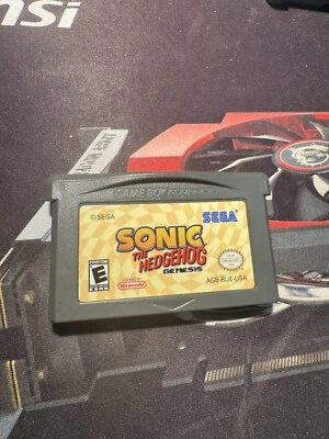 Sonic The Hedgehog Genesis GBA  - Imagem 1 de 3