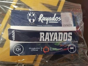 RAYADOS MONTERREY OFFICIAL BRACELET VOLTOCH SIZE CH SMALL WHITE/BLUE - Picture 1 of 4
