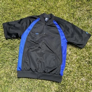 VTG 1985 UK Tag Nike Air Jordan 1 Wings Jersey Jacket Blue Original OG 1980s - Picture 1 of 13