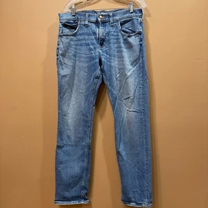 Jeans uomo Quicksilver taglio dritto, elasticizzato 32W 32L surfista skater Y2K - Foto 1 di 6