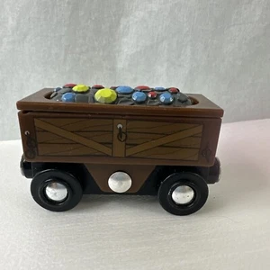 Melissa & Doug Wooden Jewel Car Mountain Tunnel Thomas, Brio - Picture 1 of 8