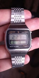 Citizen 401030 Vintage Digitaluhr - Bild 1 von 3